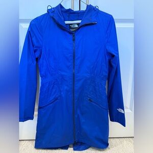 The North Face Vibrant Blue 3/4 length Jacket